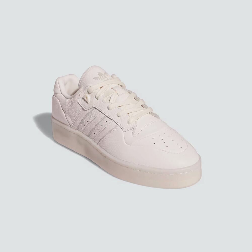 Adidas Originals Mens Rivalry Low Lux Sneakers Size 10 EU 44 White Athletic NIB